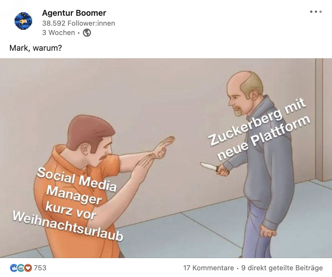 zuckerberg gegen sozialmediamanager