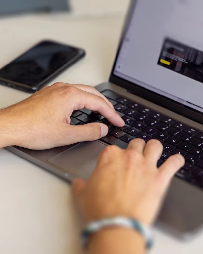 Laptop Benutzung