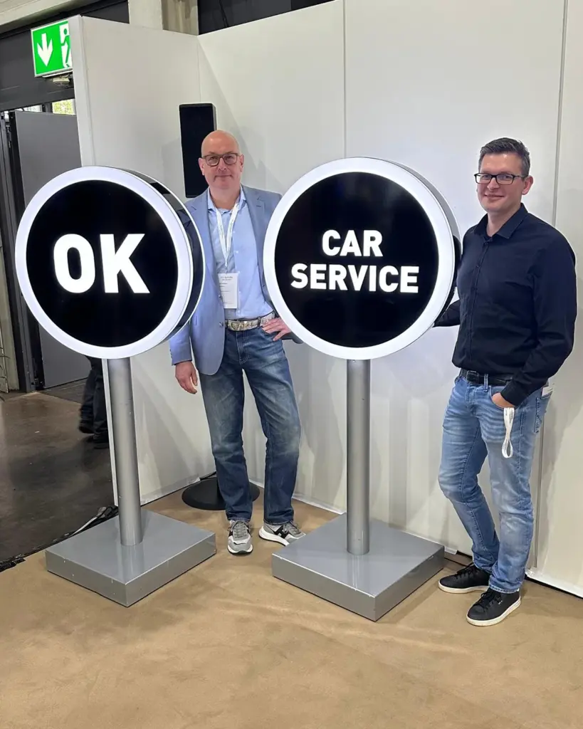 Roy Sämerow und Thomas Schiffer auf der AAG.technika
